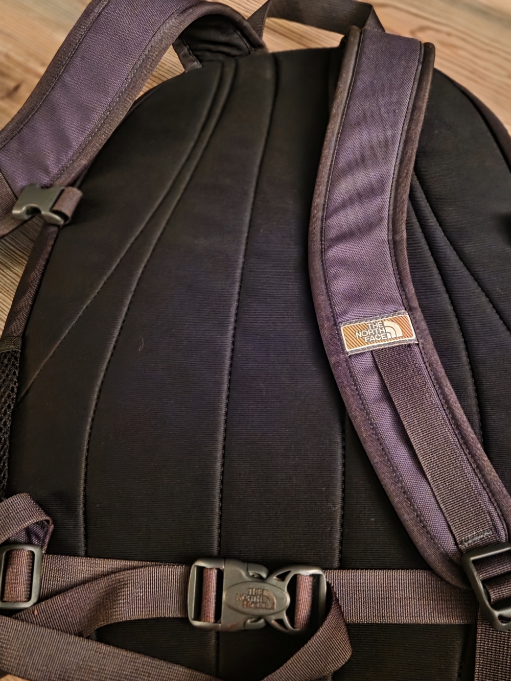 The North Face Purple Backpack with Pink Accents - Picture 2 of 5